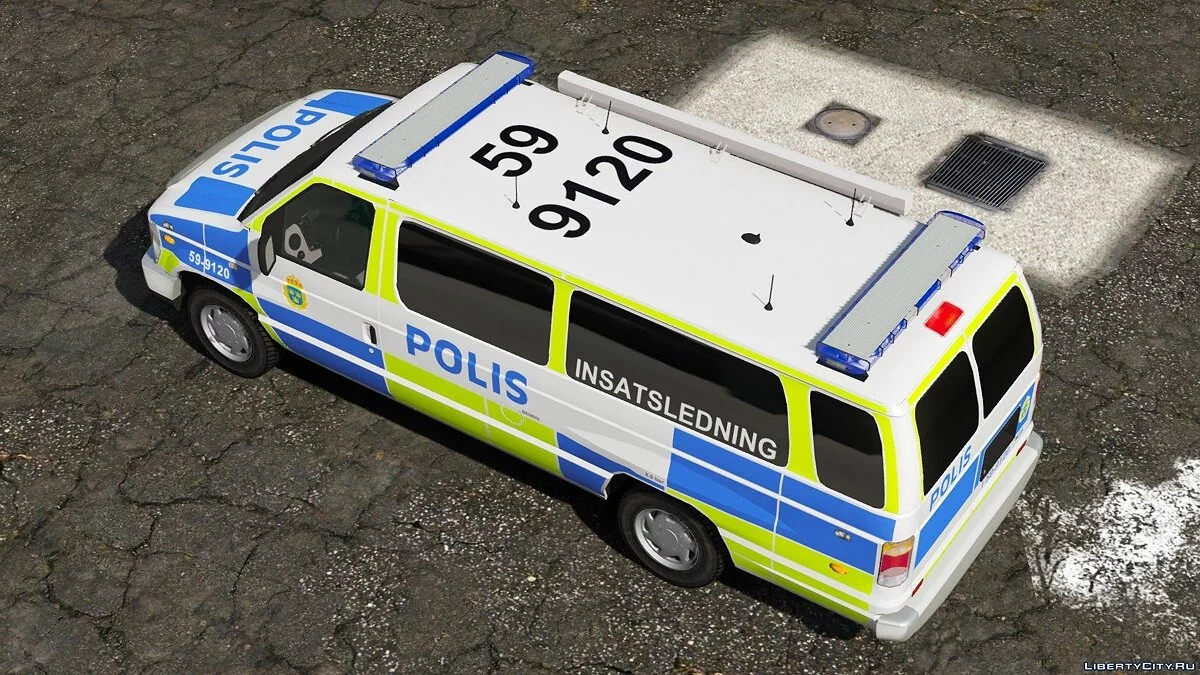 2013 Ford Tristar Extended Wagon - Police Suédoise / GTA 5