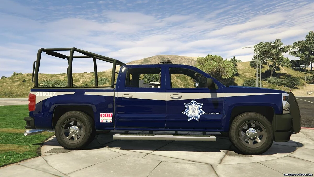 2017 Chevrolet Silverado - Spanish Police / GTA 5