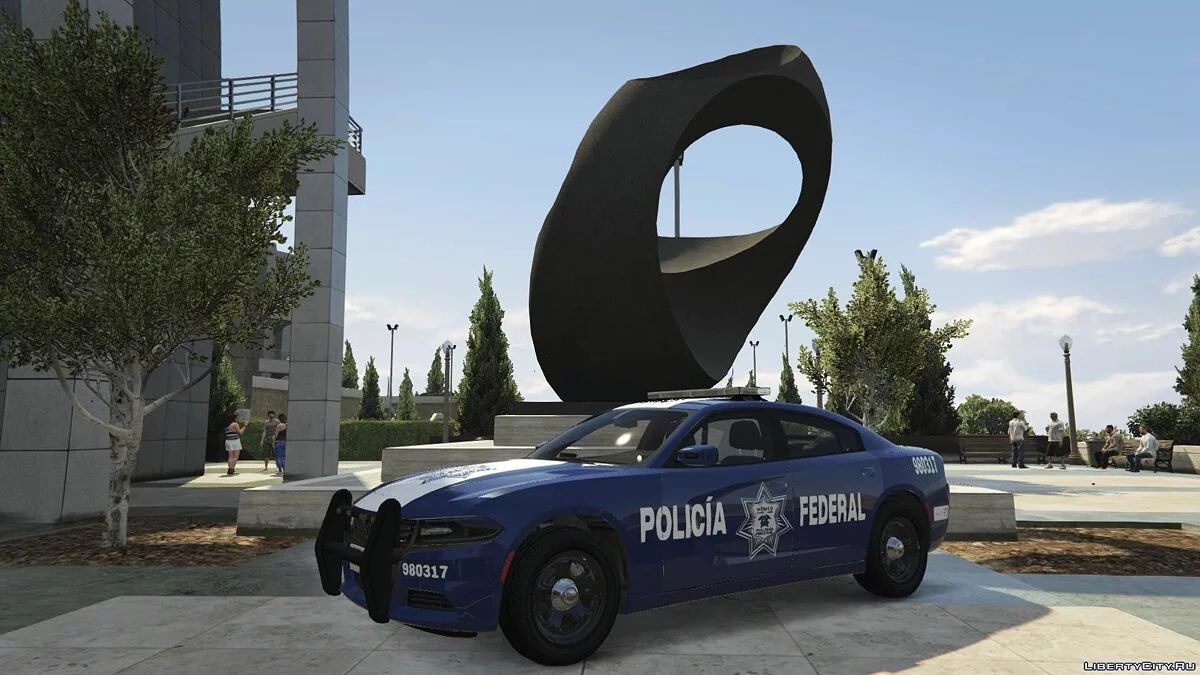 2018 Dodge Charger Pursuit ELS Polícia Federal México (SG) / GTA 5