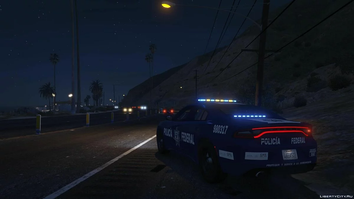 2018 Dodge Charger Pursuit ELS Polícia Federal México (SG) / GTA 5