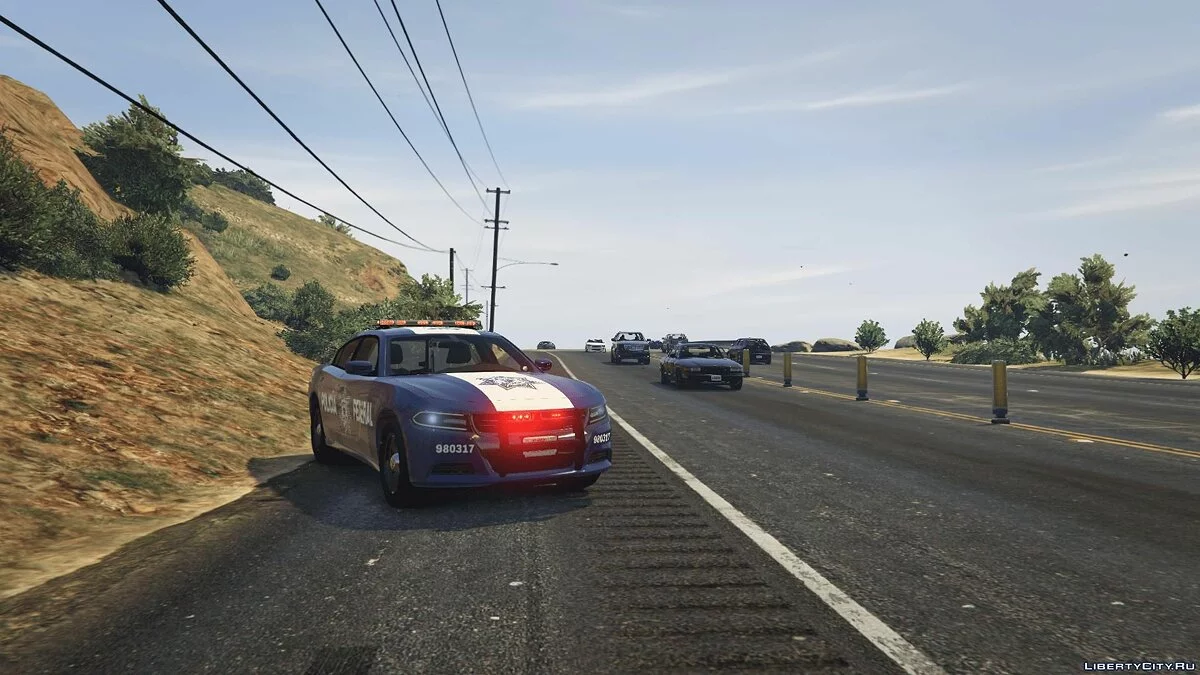 2018 Dodge Charger Pursuit ELS Polícia Federal México (SG) / GTA 5