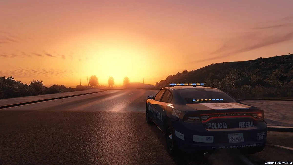 2018 Dodge Charger Pursuit ELS Polícia Federal México (SG) / GTA 5