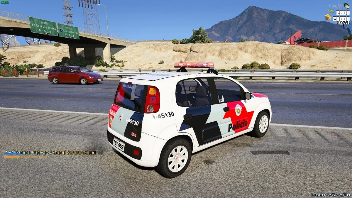 Fiat Uno PMESP / GTA 5