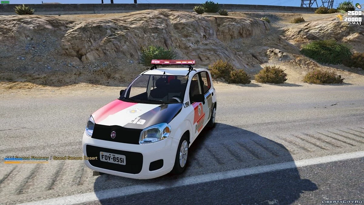 Fiat Uno PMESP / GTA 5