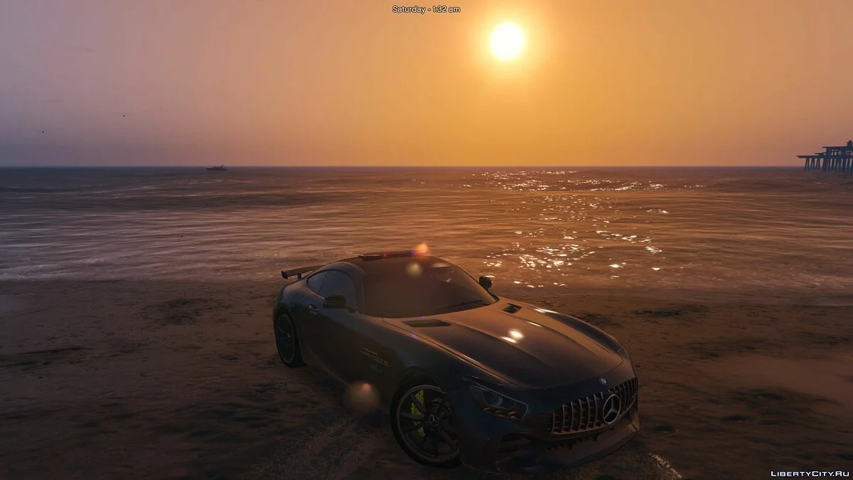 Mercedes-Benz AMG GT-R Поліція (ADD-ON) 1.0 / GTA 5