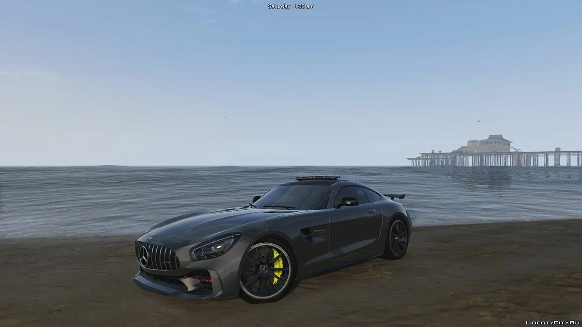 Mercedes-Benz AMG GT-R Поліція (ADD-ON) 1.0 / GTA 5