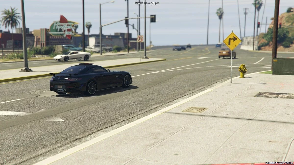Mercedes-Benz AMG GT-R Поліція (ADD-ON) 1.0 / GTA 5