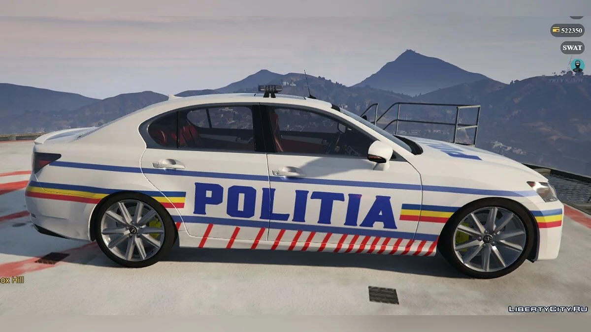 Lexus GS 350 rumänische Polizei / GTA 5