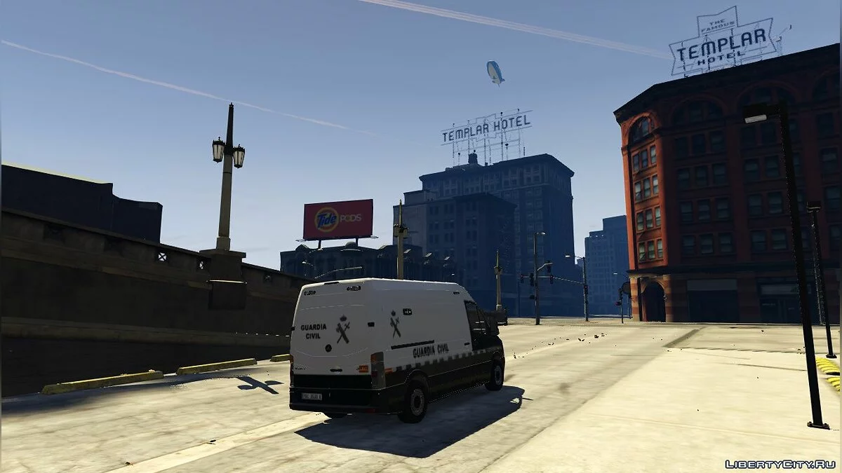Mercedes Benz Sprinter 313 CDI цивільна гвардія / GTA 5