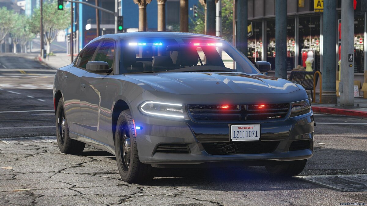 Gta 5 dodge charger lapd фото 77