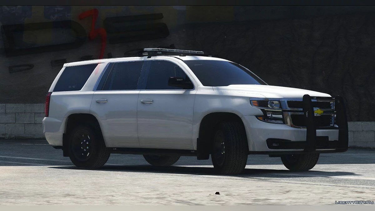 Chevrolet Tahoe Polizeifahrzeug Verfolgung 2015 v1.1.0909 / GTA 5