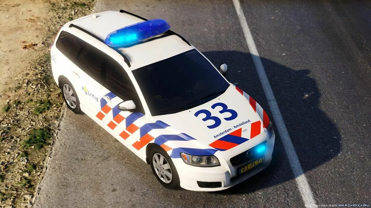 Dutch Police Volvo V50 (THW) v1 / GTA 5