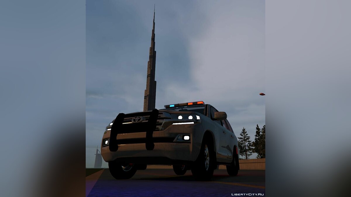 Download Land Cruiser 2016 Police Template Fivem Ready Replace