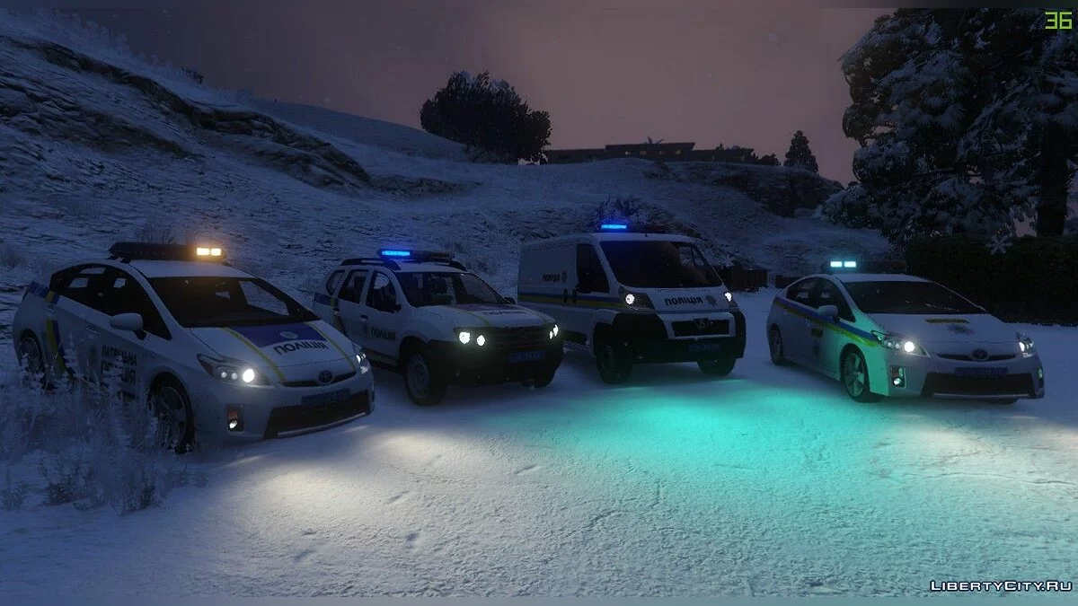 Peugeot Boxer 2007 - Ukrainian Police / GTA 5