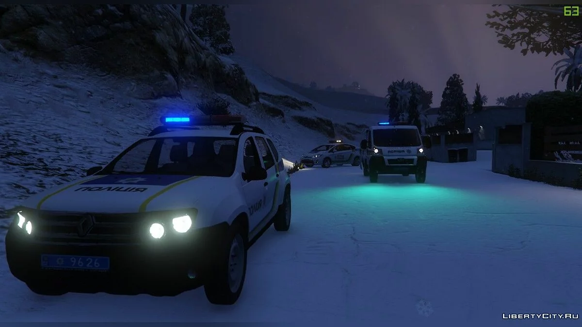 Renault Duster - Поліція України / GTA 5