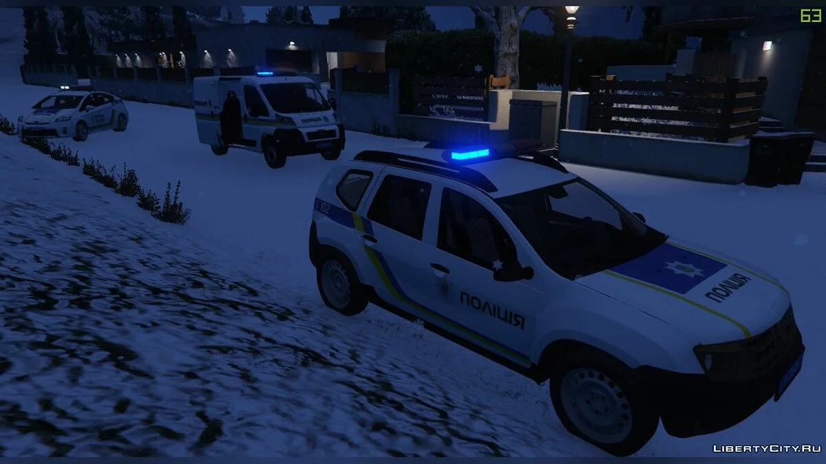 Renault Duster - Поліція України / GTA 5