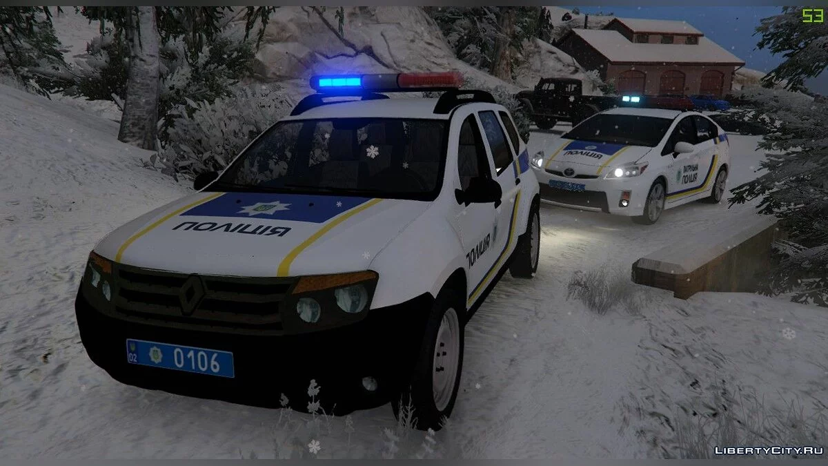 Renault Duster - Поліція України / GTA 5