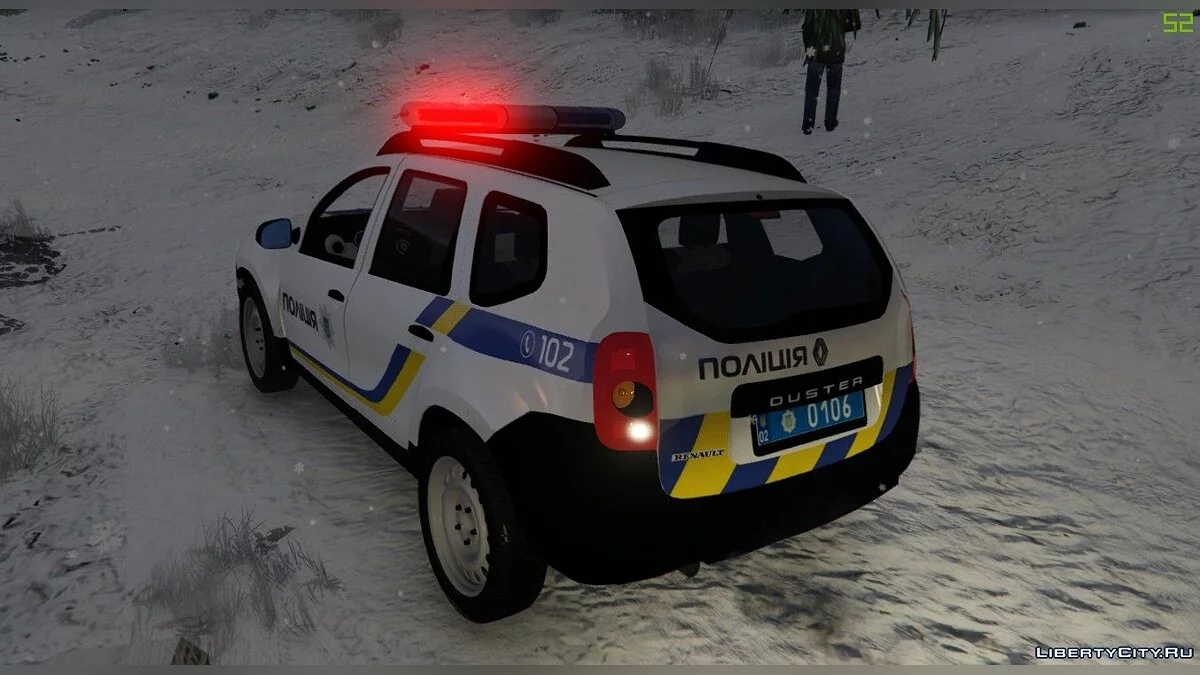 Renault Duster - Поліція України / GTA 5