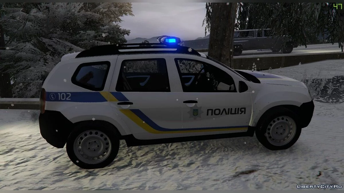 Renault Duster - Поліція України / GTA 5