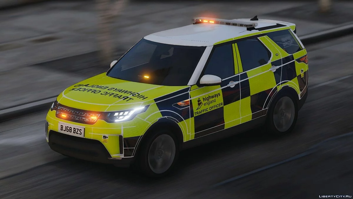 2018 Landrover Discovery 5 - Patrouille routière d'Angleterre / GTA 5