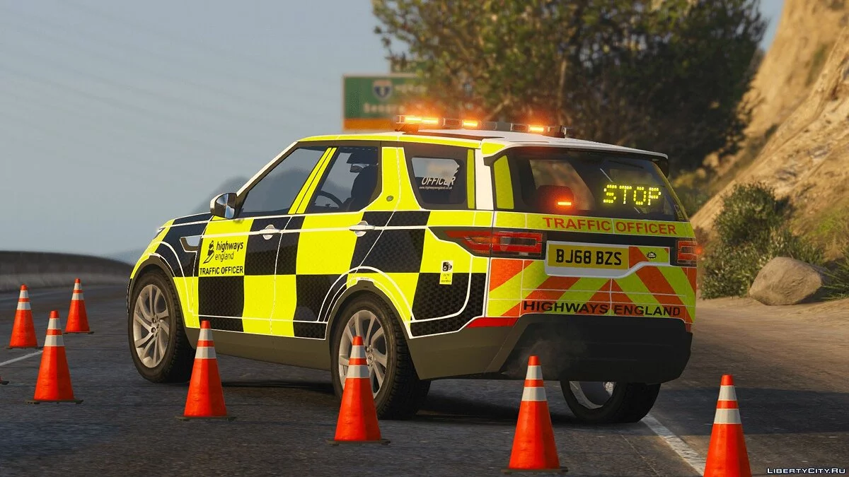 2018 Landrover Discovery 5 - Patrouille routière d'Angleterre / GTA 5