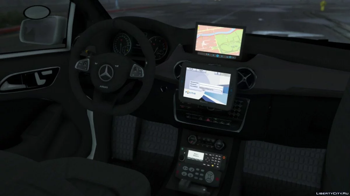 Mercedes Benz B Class 2016 Police [ OOV / BZK / ELS / Reflective ] 1.0 / GTA 5