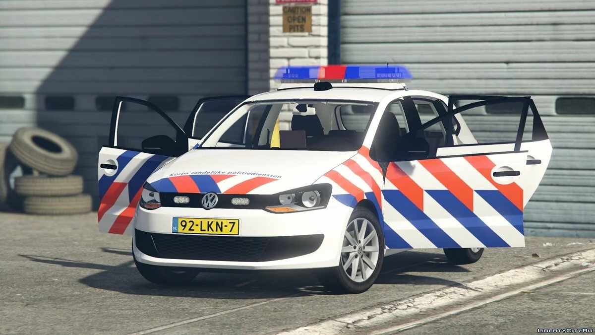 Volkswagen Polo - Голландська поліція / GTA 5