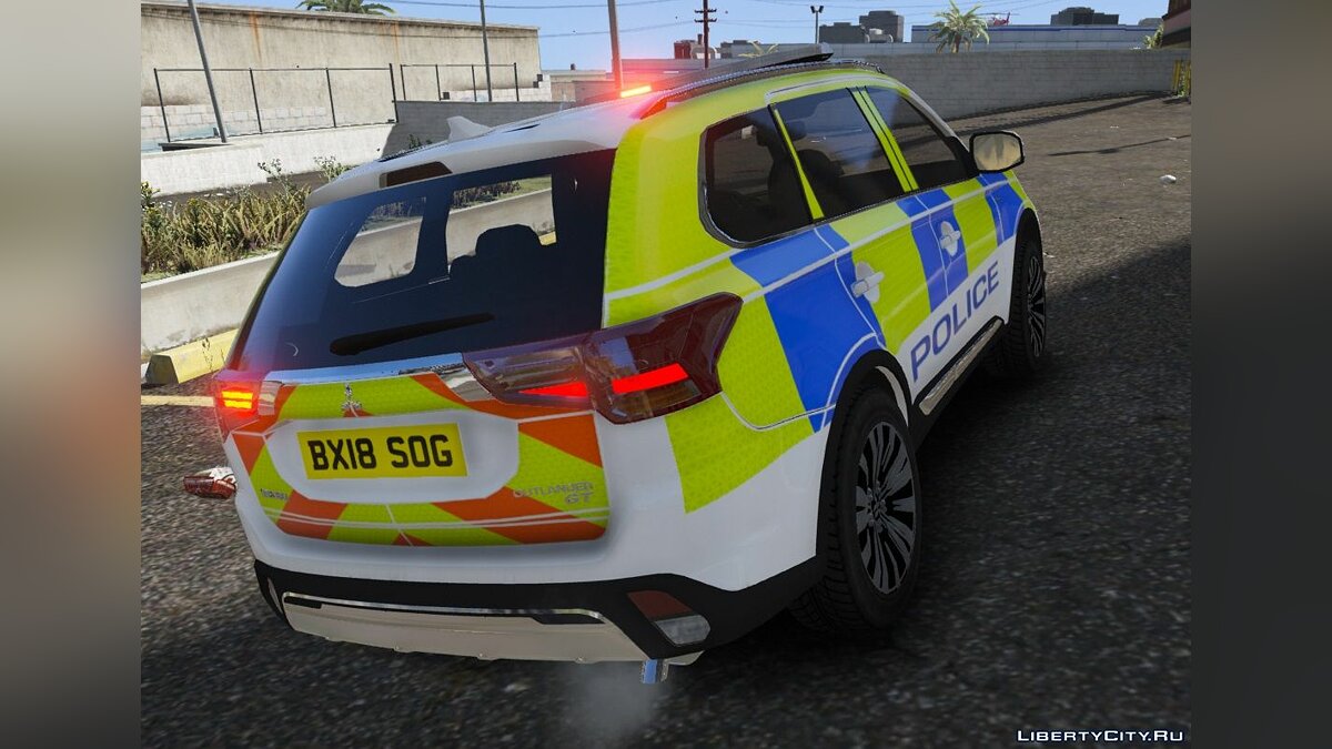 Download 2018 Mitsubishi Outlander - Police car for GTA 5