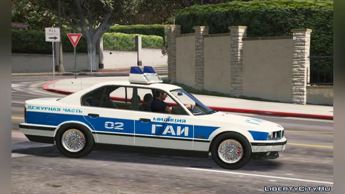 BMW 535 I (1989-1996) - E34 - شرطة المرور السوفيتية / جي تي أي 5