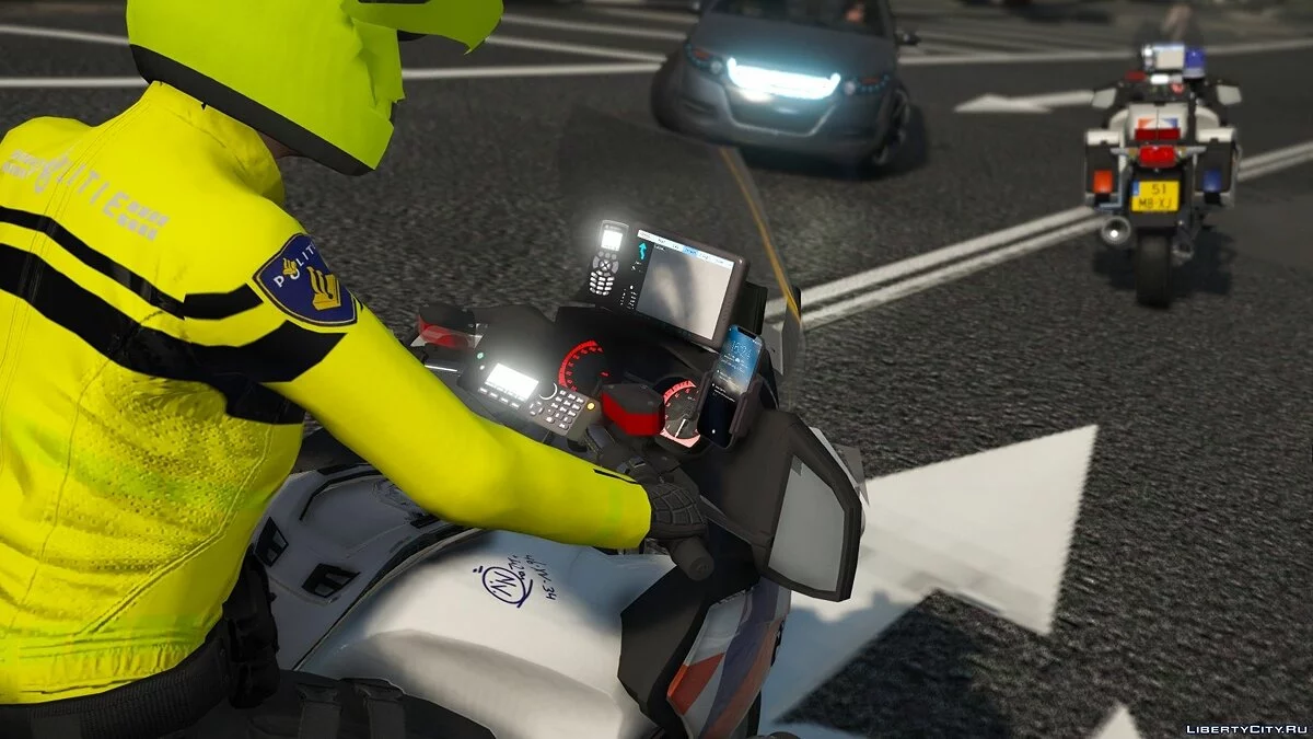BMW r1200rt - Polisi Belanda / GTA 5