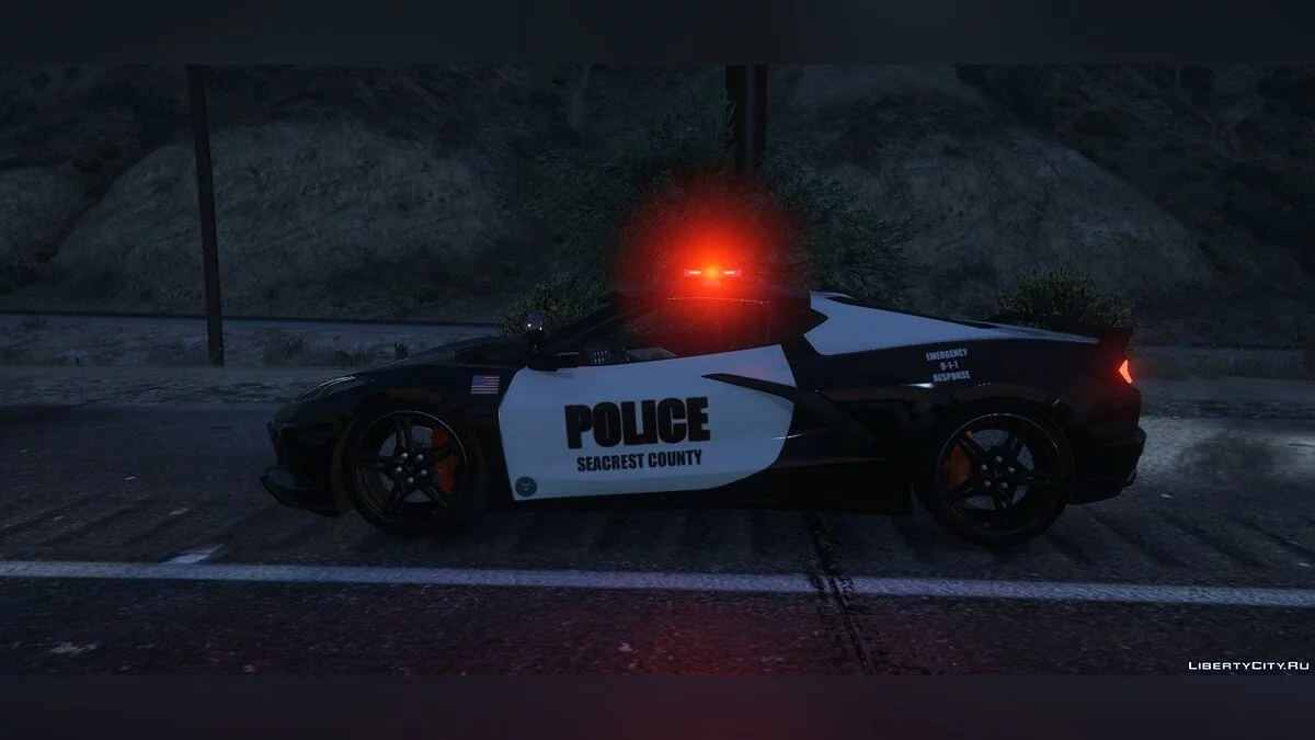 2020 Chevrolet Corvette C8 - Police Car / GTA 5
