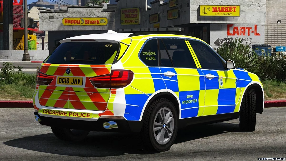 Cheshire Constabulary X5 F15 (Tráfego - 2016) 1.0 / GTA 5