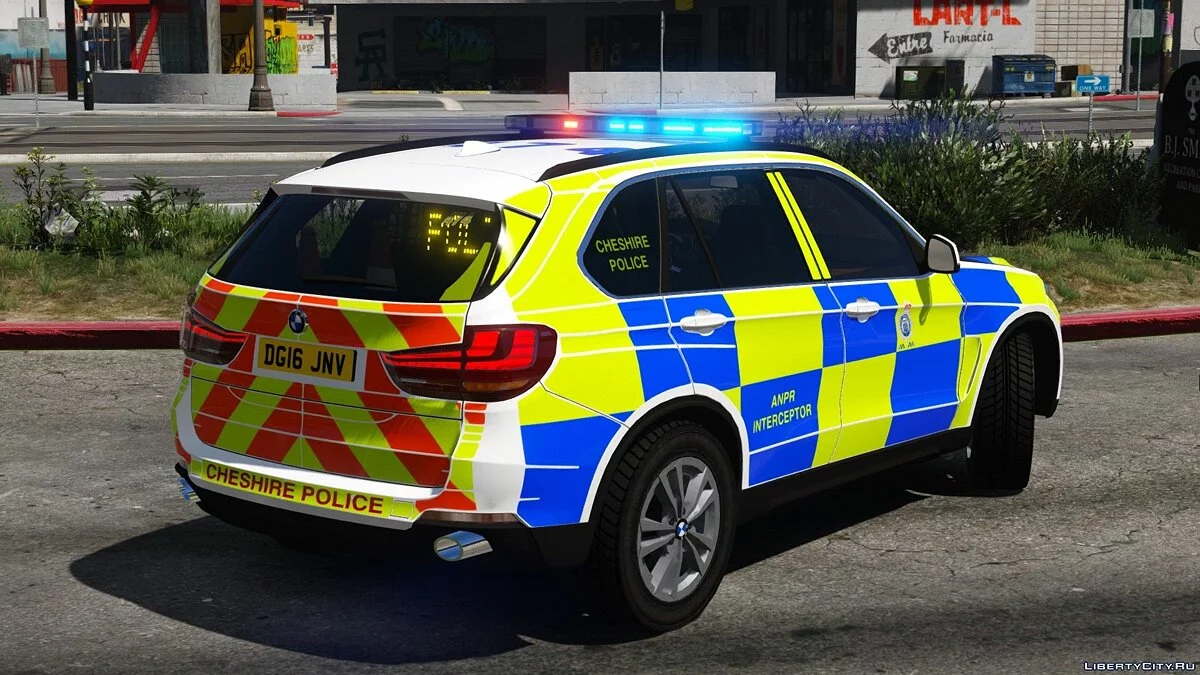 Cheshire Constabulary X5 F15 (Tráfego - 2016) 1.0 / GTA 5
