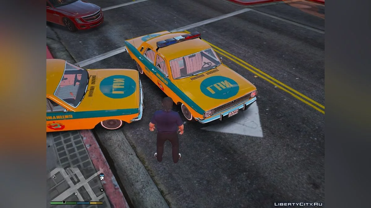 GAZ 24 - Police de l'URSS / GTA 5