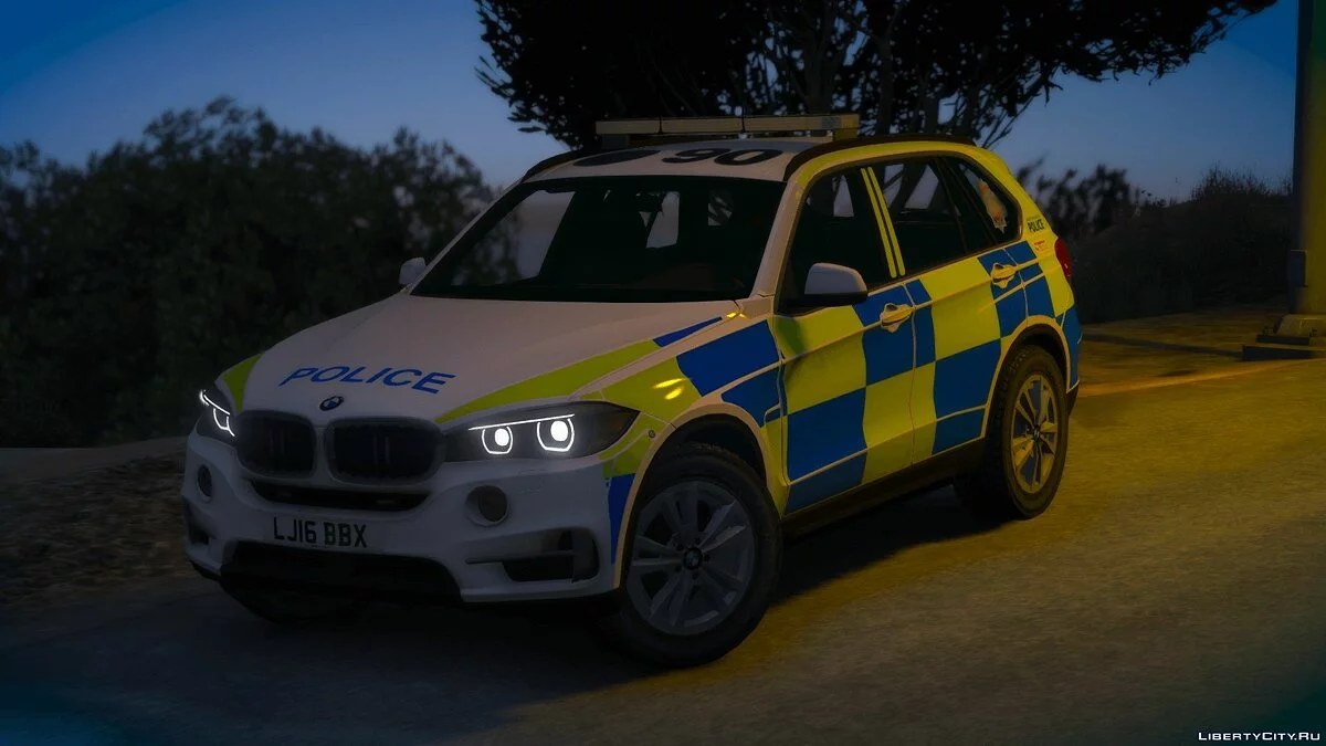 2017 Polícia de Trânsito de Greater Manchester BMW X5 F15 [ELS] 1.0 / GTA 5