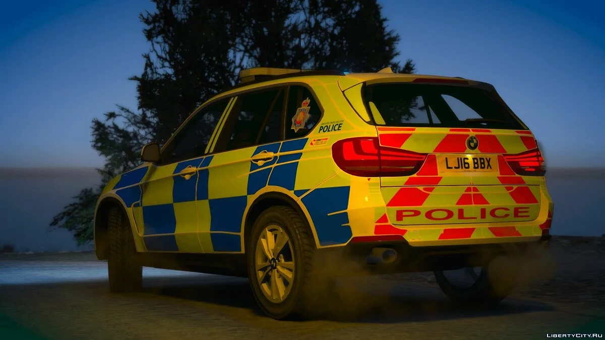 2017 Polícia de Trânsito de Greater Manchester BMW X5 F15 [ELS] 1.0 / GTA 5