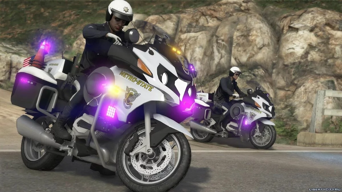 BMW r1200rt Metro-State [ELS] 1.1 / GTA 5