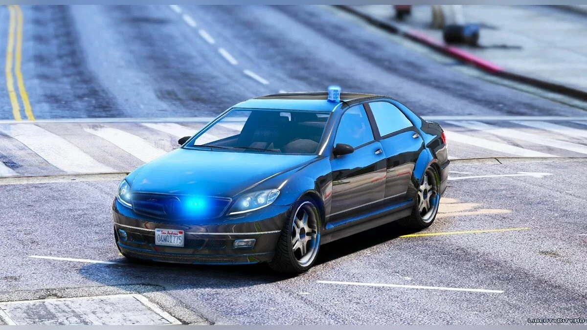 Police Unmarked Schafter / ELS 1.0 / GTA 5