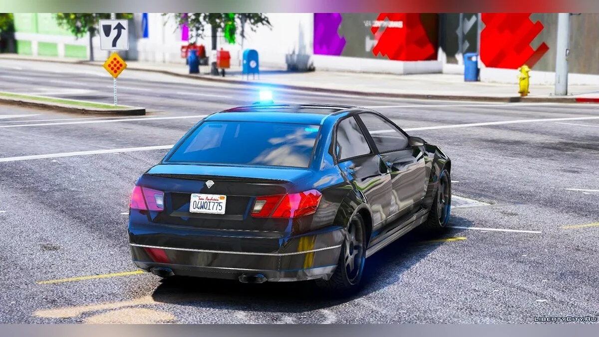 Police Unmarked Schafter / ELS 1.0 / GTA 5