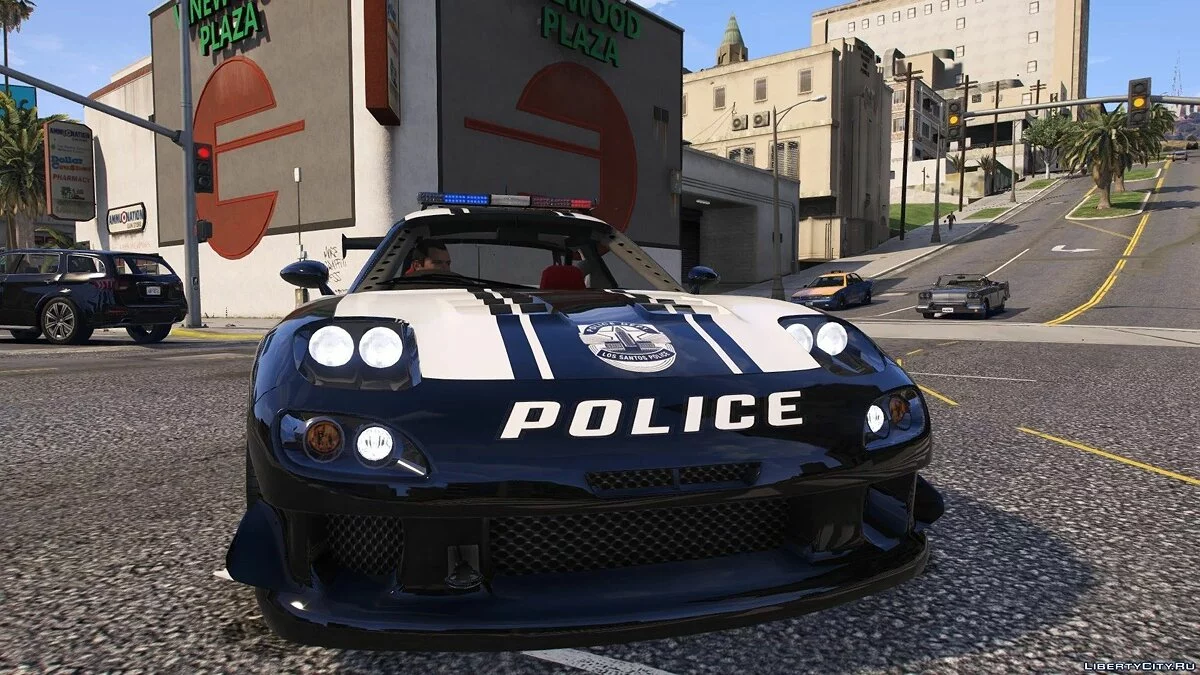 Polisi Mazda RX7 / GTA 5