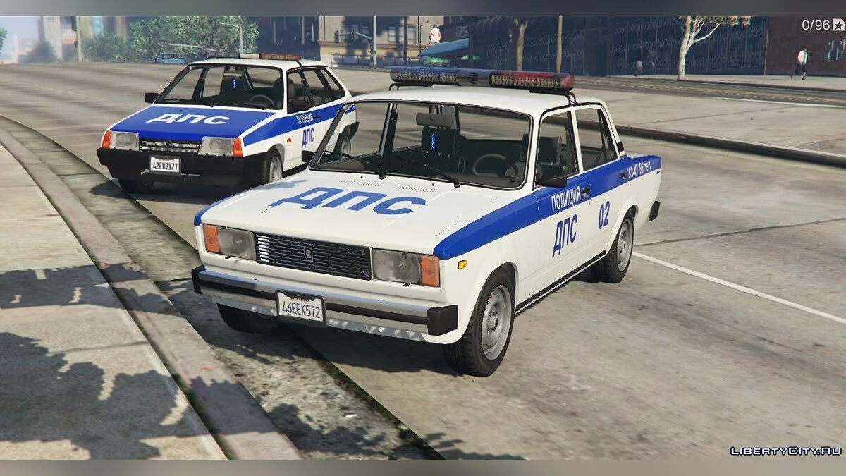 VAZ 2105 - Mobil Polisi / GTA 5