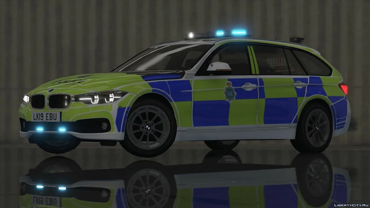 2019 Merseyside Police BMW 330d F31 [ELS] 1.0 / GTA 5
