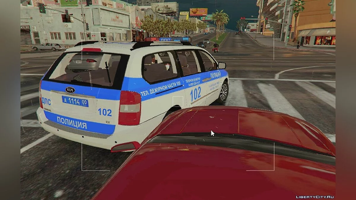 KIA CARNIVAL 2011 Polisi Dinas Lalu Lintas / GTA 5
