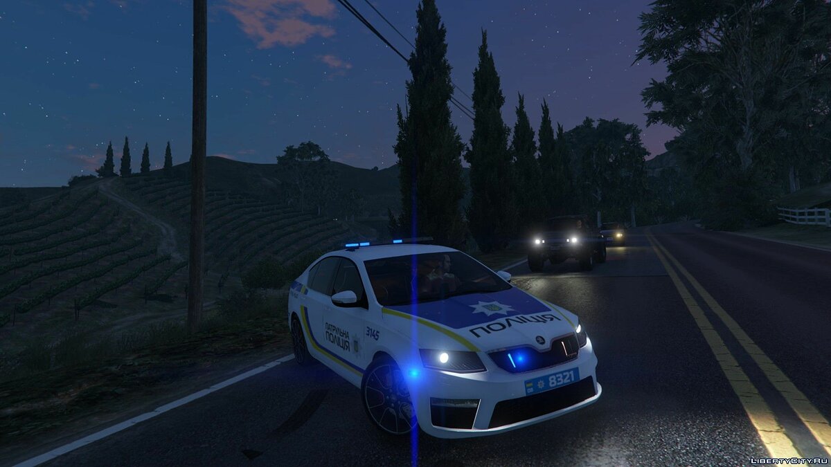 Скачать 2014 Police Škoda Octavia VRS - Полиция Украины Для GTA 5