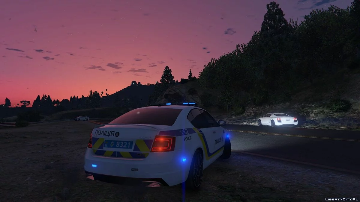 2014 Поліція Škoda Octavia VRS - Поліція України / GTA 5