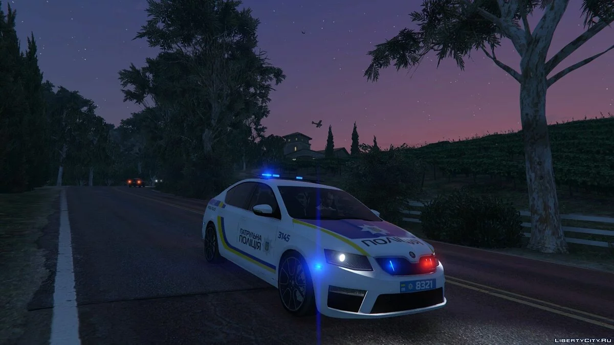 2014 Поліція Škoda Octavia VRS - Поліція України / GTA 5