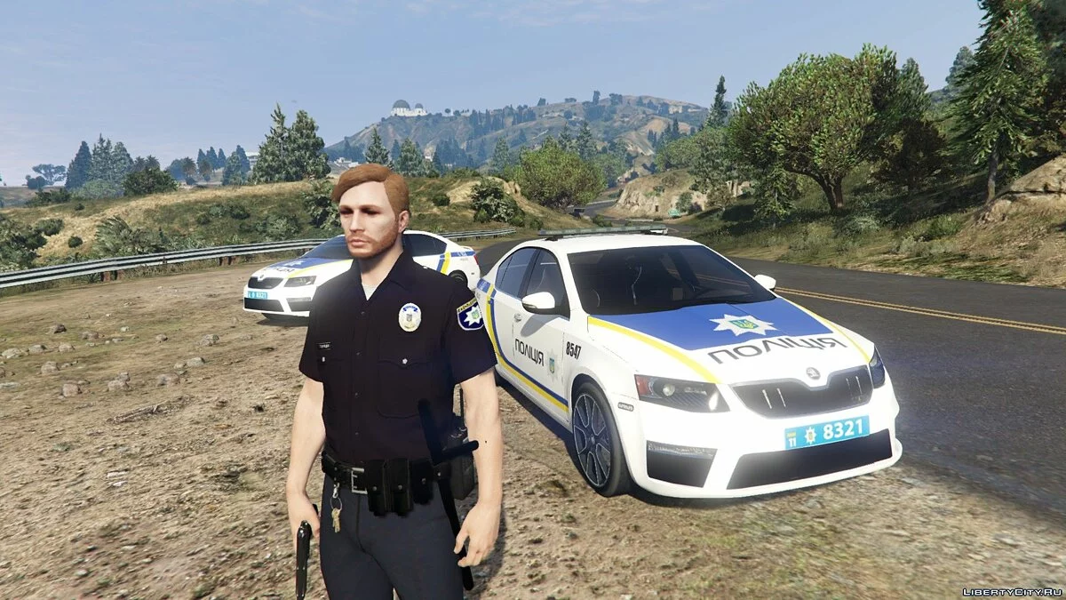 2014 Поліція Škoda Octavia VRS - Поліція України / GTA 5