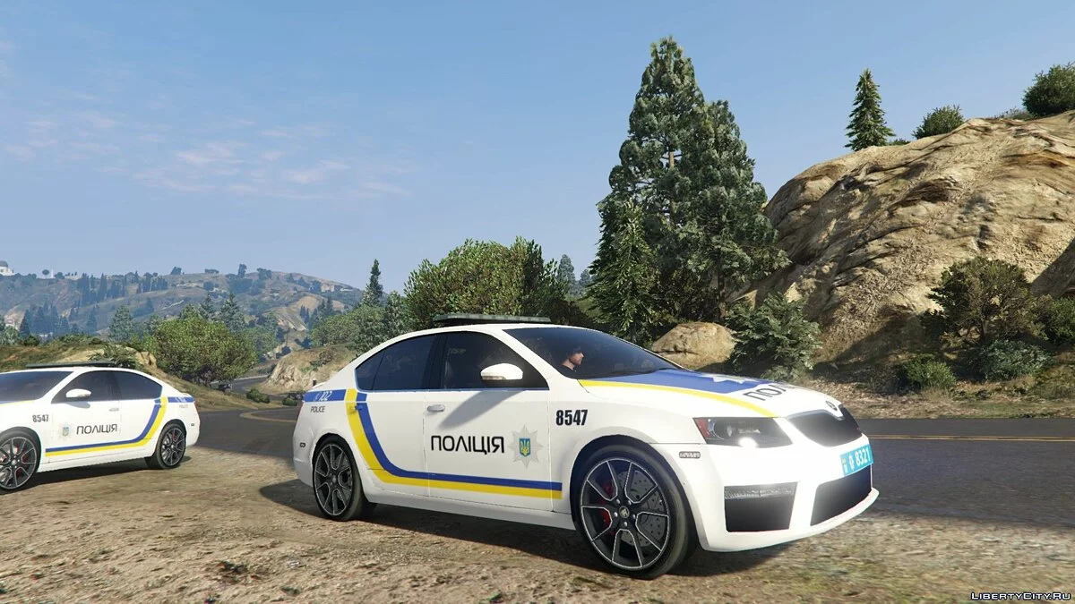2014 Поліція Škoda Octavia VRS - Поліція України / GTA 5