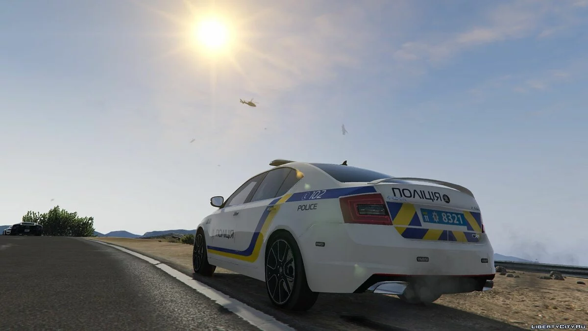 2014 Поліція Škoda Octavia VRS - Поліція України / GTA 5