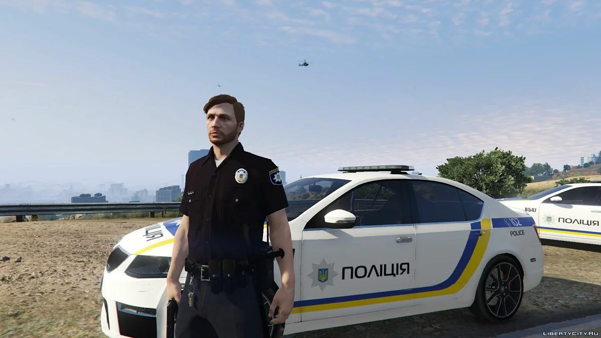 2014 Поліція Škoda Octavia VRS - Поліція України / GTA 5